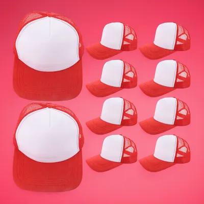 Hat Sublimation Blank - 10Pcs Blank Baseball Caps Mesh Sublimation