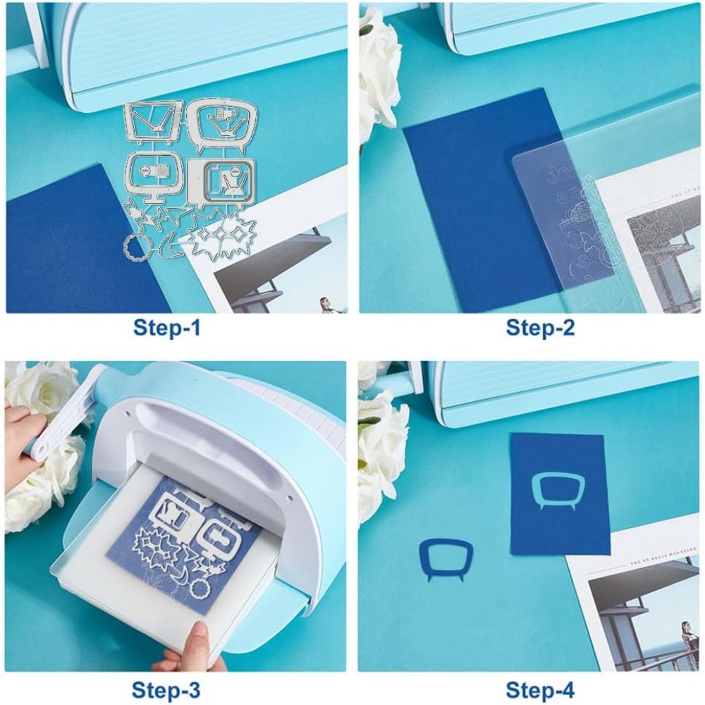 Retro TV Cutting Dies Stencils - đánh giá và giá Metal Photo Panel