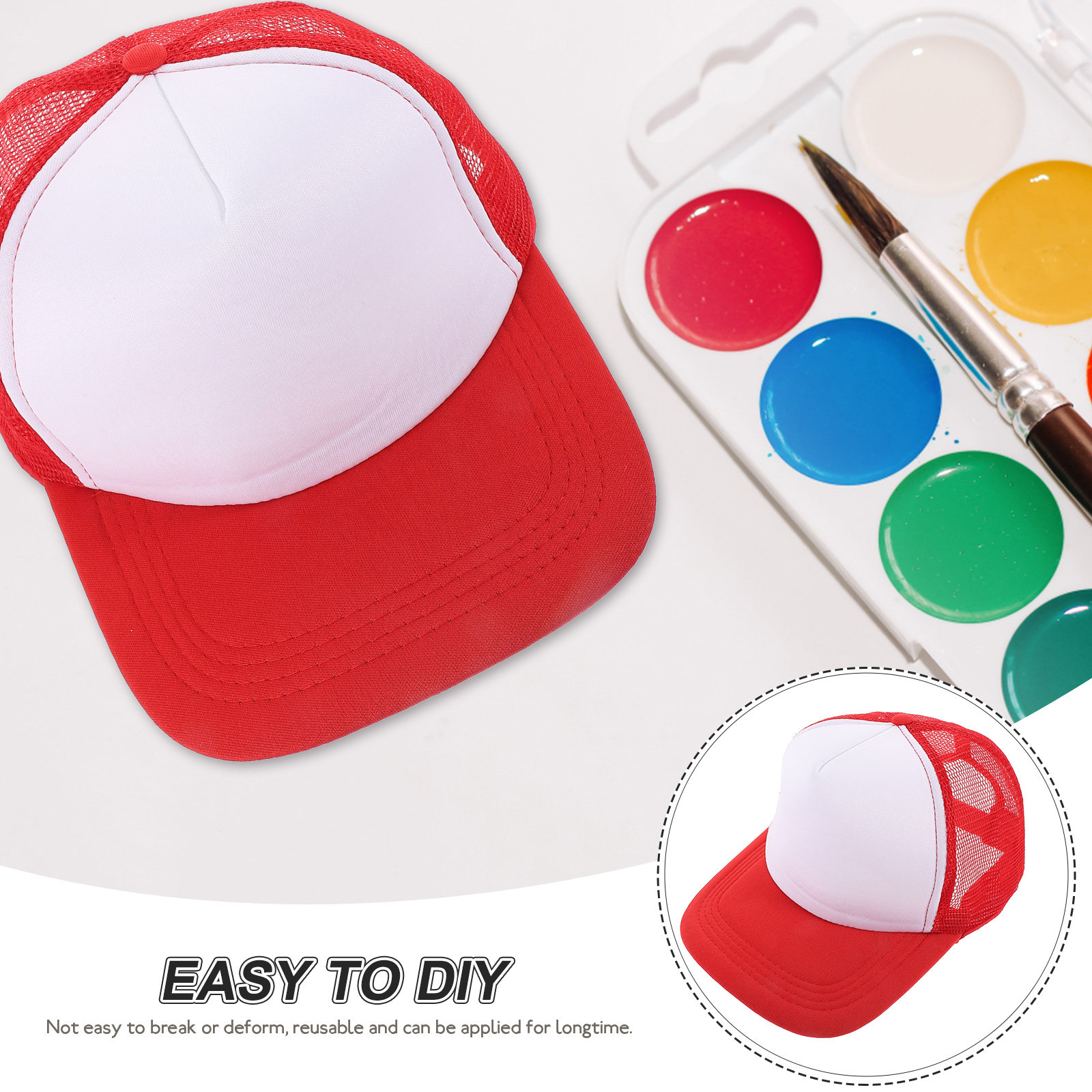 10Pcs Blank Heat Transfer Hats - đánh giá và giá Hat Sublimation Blank