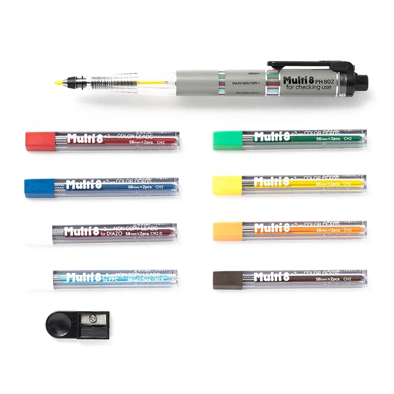 Japan Pentel Multi+8 Mechanica - đánh giá và giá Pentel Pen Energel