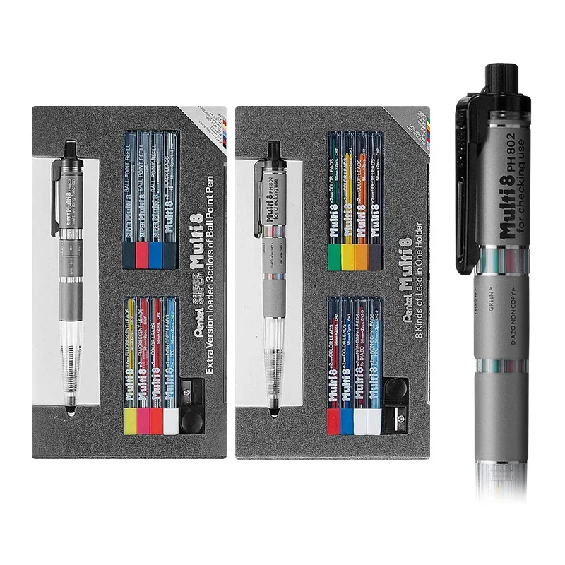 Japan Pentel Multi+8 Mechanica - đánh giá và giá Pentel Pen Energel