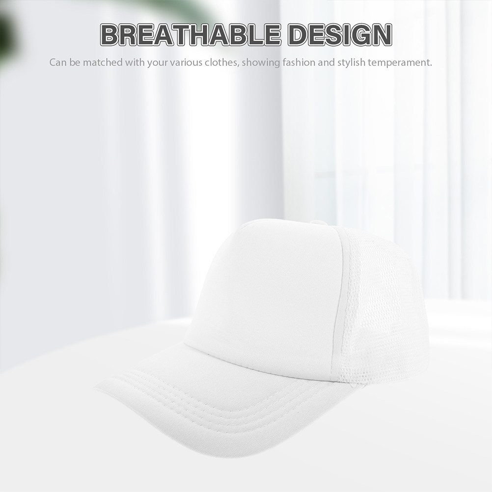 5Pcs Blank Mesh Baseball Hat f - đánh giá và giá Hat Sublimation Blank